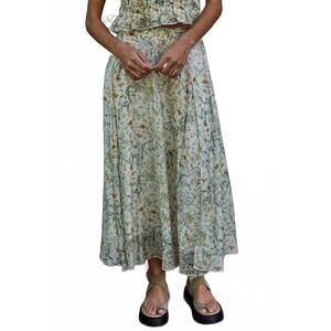 NEW BY TOGETHER beatrix skirt in floral print